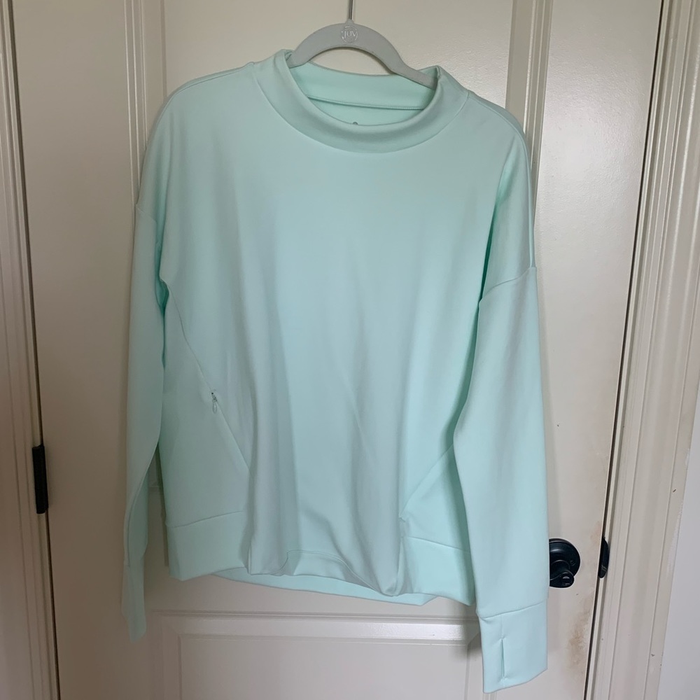 Athleta Crewneck in Oasis Blue